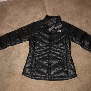 North Face down coat size small